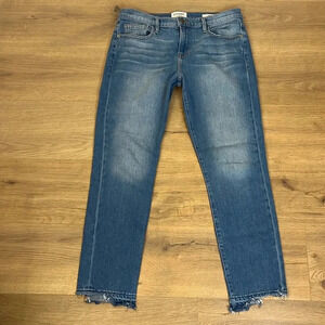 Frame | Le Boy denim jeans Whitfield Women’s size 29 released cut hems stretch